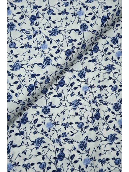 Bavlna Blue roses bavlna Blue roses